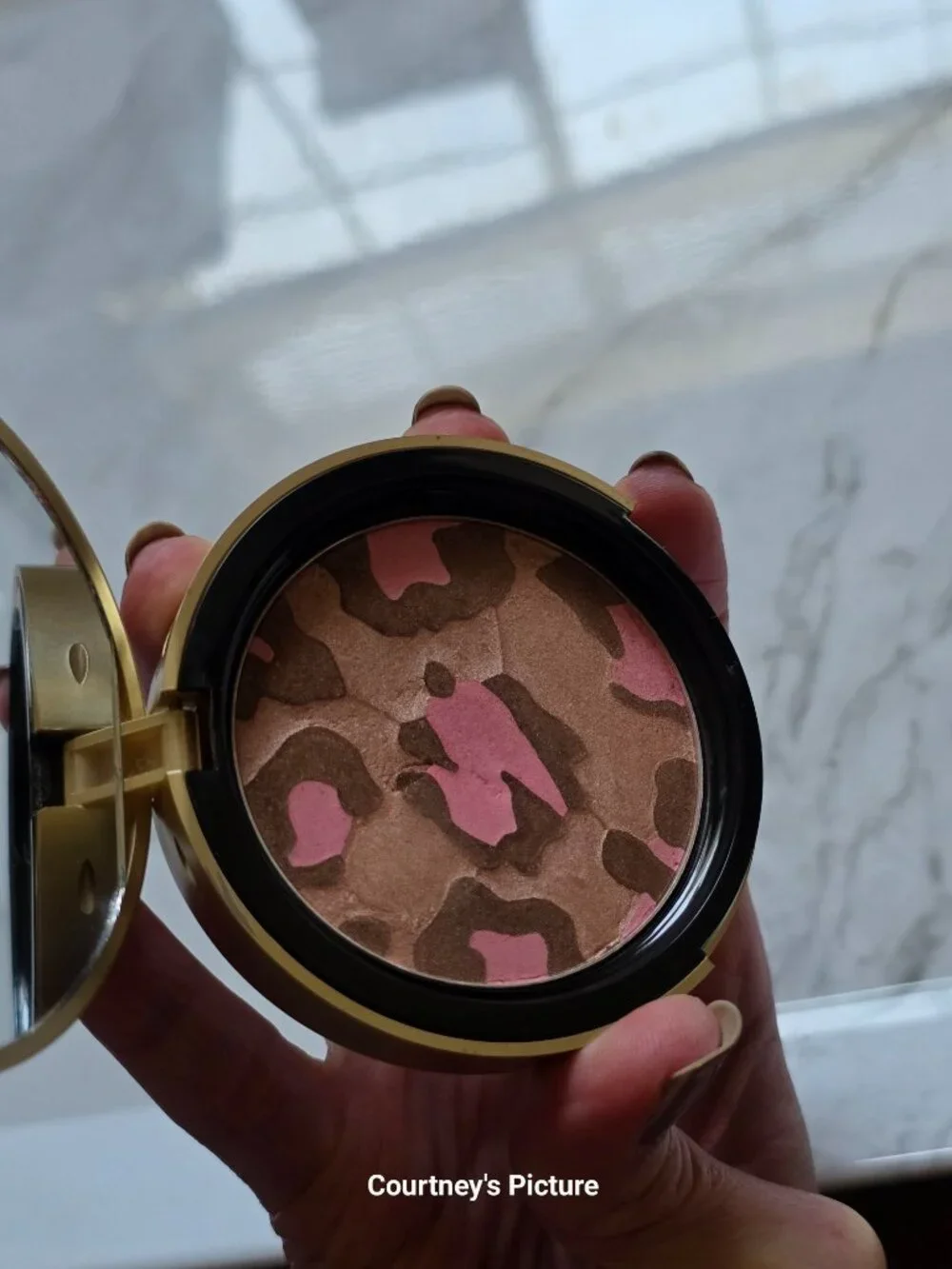 Too Faced PINK LEOPARD Blushing Bronzer (0.26 oz.)